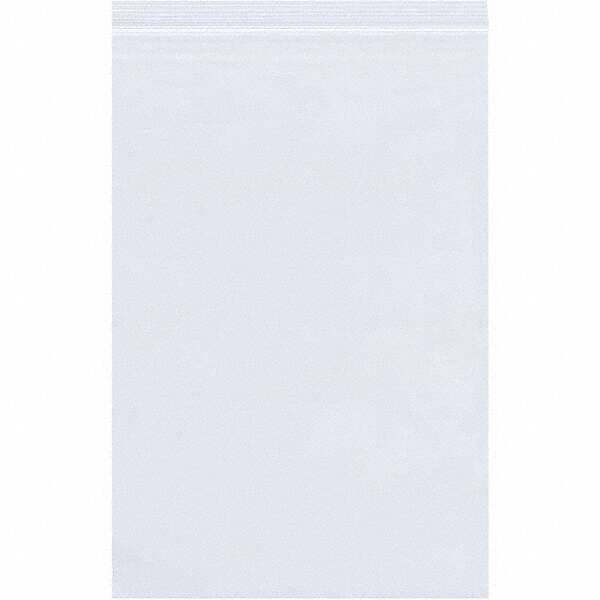 Value Collection - Pack of (1000), 4 x 24" 4 mil Reclosable Poly Bags - Makers Industrial Supply