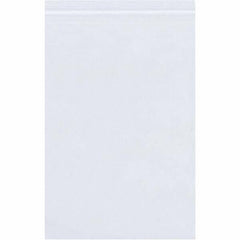 Value Collection - Pack of (500), 6 x 20" 6 mil Reclosable Poly Bags - Makers Industrial Supply