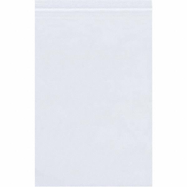 Value Collection - Pack of (500), 8 x 30" 4 mil Reclosable Poly Bags - Makers Industrial Supply