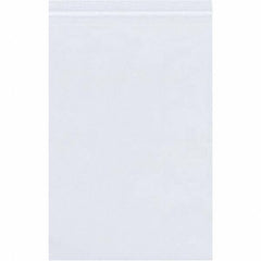 Value Collection - Pack of (1000), 2 x 12" 6 mil Reclosable Poly Bags - Makers Industrial Supply