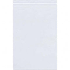 Value Collection - Pack of (1000), 4 x 8" 2 mil Reclosable Poly Bags - Makers Industrial Supply