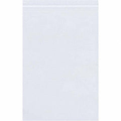 Value Collection - Pack of (1000), 4 x 24" 6 mil Reclosable Poly Bags - Makers Industrial Supply