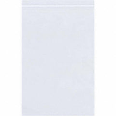 Value Collection - Pack of (1000), 8 x 9" 4 mil Reclosable Poly Bags - Makers Industrial Supply