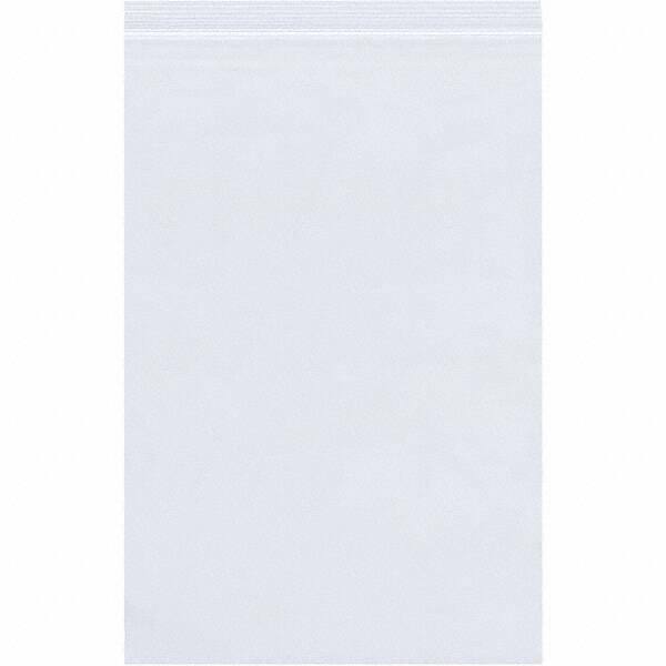 Value Collection - Pack of (500), 8 x 20" 4 mil Reclosable Poly Bags - Makers Industrial Supply