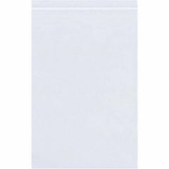 Value Collection - Pack of (500), 8 x 20" 4 mil Reclosable Poly Bags - Makers Industrial Supply