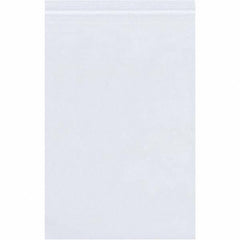 Value Collection - Pack of (500), 8 x 18" 8 mil Reclosable Poly Bags - Makers Industrial Supply