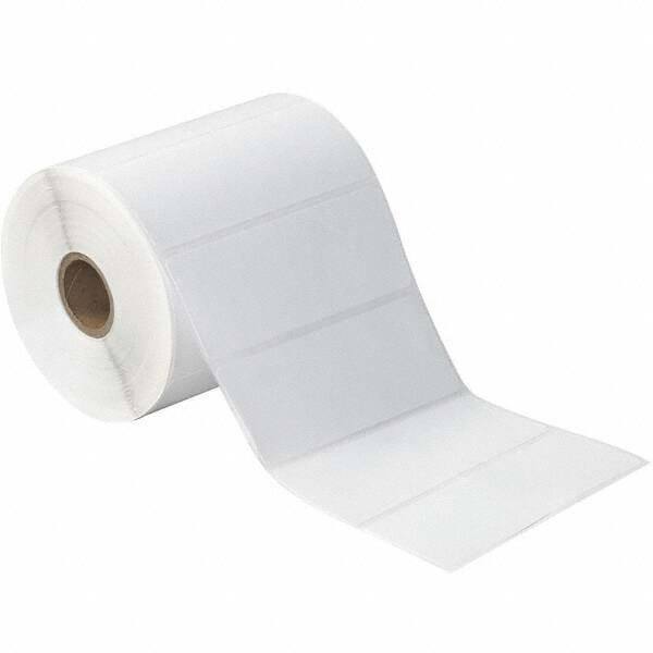 Value Collection - Pack of 12 Rolls, 960 Labels per Roll, 4" x 1-1/2" White Paper Thermal Labels - Makers Industrial Supply