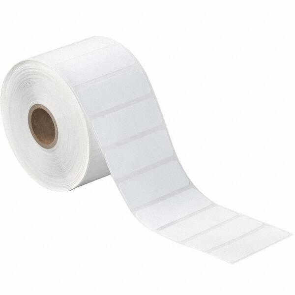 Value Collection - Pack of 12 Rolls, 1,780 Labels per Roll, 2-1/4" x 3/4" White Paper Thermal Labels - Makers Industrial Supply