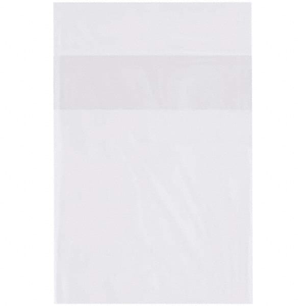 Value Collection - Pack of (2000), 7 x 7" 1 mil Flap Lock Poly Bags - Makers Industrial Supply