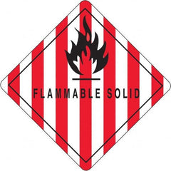 Tape Logic - Shipping Label, Header: Flammable Warning - Makers Industrial Supply