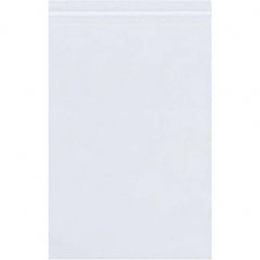 Value Collection - Pack of (1000), 7 x 15" 6 mil Reclosable Poly Bags - Makers Industrial Supply