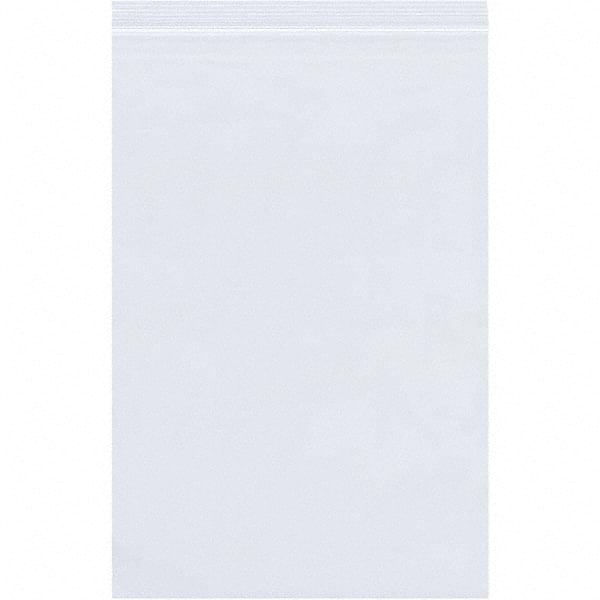 Value Collection - Pack of (1000), 4 x 20" 2 mil Reclosable Poly Bags - Makers Industrial Supply