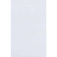 Value Collection - Pack of (1000), 4 x 20" 2 mil Reclosable Poly Bags - Makers Industrial Supply