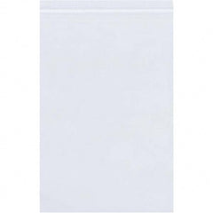 Value Collection - Pack of (1000), 4 x 12" 6 mil Reclosable Poly Bags - Makers Industrial Supply