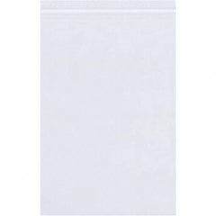 Value Collection - Pack of (1000), 8 x 5" 4 mil Reclosable Poly Bags - Makers Industrial Supply