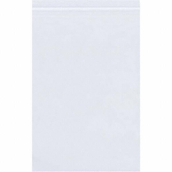 Value Collection - Pack of (500), 6 x 24" 4 mil Reclosable Poly Bags - Makers Industrial Supply