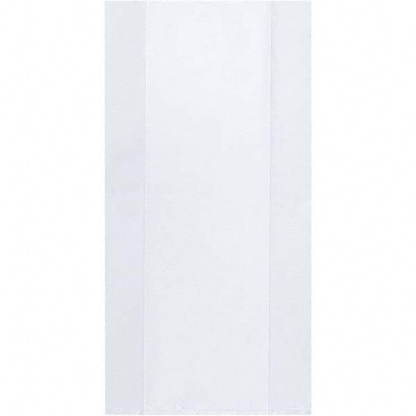 Value Collection - Pack of (1000), 4 x 12" 2 mil Gusseted Poly Bags - Makers Industrial Supply