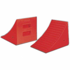 Checkers - Wheel Chocks Width (Inch): 14 Height (Inch): 14 - Makers Industrial Supply