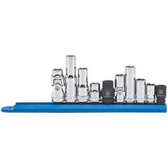 GEARWRENCH - Socket Sets Measurement Type: Metric Drive Size: 1/4, 3/8 - Makers Industrial Supply