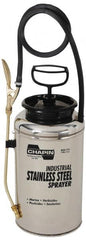 Chapin - 2 Gal Garden Hand Sprayer - Stainless Steel Tank, Wide Mouth, Reinforced Hose, For Industrial Applications - Makers Industrial Supply