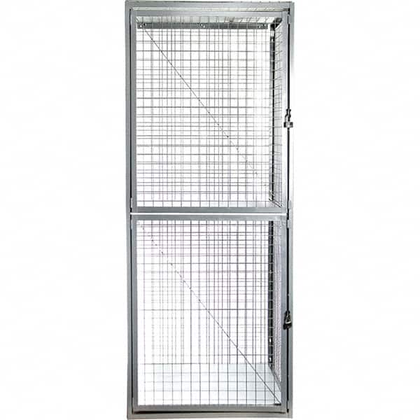 Folding Guard - Locker Accessories Type: Back Panel For Use With: Stor-More Framed Welded Wire Bulk Storage Lockers - Makers Industrial Supply