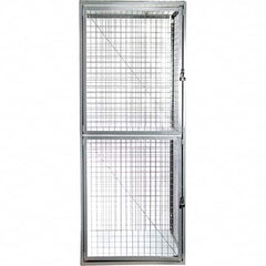 Folding Guard - Lockers Type: Welded Wire Mesh Number of Tiers: 1 - Makers Industrial Supply