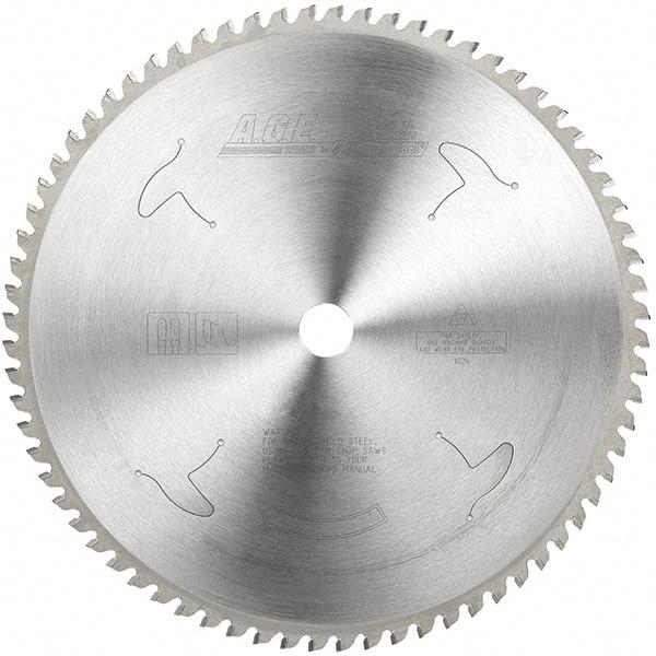 Amana Tool - 10" Diam, 5/8" Arbor Hole Diam, 60 Tooth Wet & Dry Cut Saw Blade - Carbide-Tipped, Clean Action, Standard Round Arbor - Makers Industrial Supply