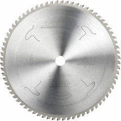 Amana Tool - 12" Diam, 1" Arbor Hole Diam, 72 Tooth Wet & Dry Cut Saw Blade - Carbide-Tipped, Clean Action, Standard Round Arbor - Makers Industrial Supply