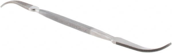 Grobet - 7" Riffler Precision Swiss Pattern File - Silversmith's Handle - Makers Industrial Supply