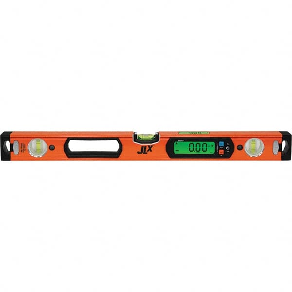 Johnson Level & Tool - Box Beam, I-Beam & Torpedo Levels Level Type: Digital Number of Vials: 3 - Makers Industrial Supply