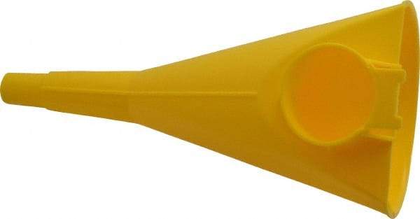 Eagle - 9 Inch Long, Safety Can Poly Funnel - Compatible with 1/2 and 5 Gallon Type I Safety Cans - Makers Industrial Supply