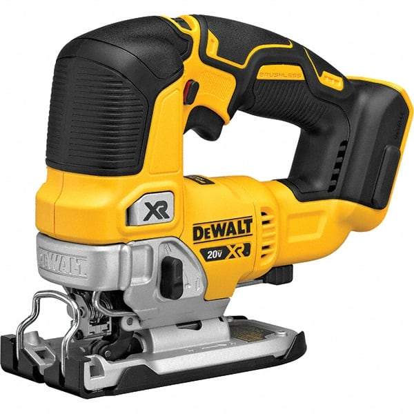 DeWALT - Cordless Jigsaws Voltage: 20 Strokes per Minute: 3200 - Makers Industrial Supply