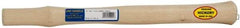 Made in USA - 18" Long Replacement Handle for Ball Pein, Machinist & Riveting Hammers - 1-3/16" Eye Length x 11/16" Eye Width, Hickory, Material Grade Type A - Makers Industrial Supply