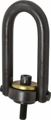 2,500 Lb Load Capacity, Safety Engineered Center Pull Hoist Ring 28 Ft/Lb Torque, 1/2 - 13 Thread, 1-1/4″ Thread Length, Alloy Steel Material & Finish