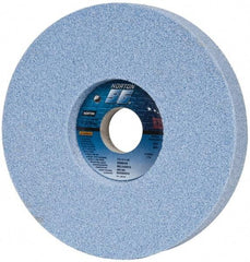 Norton - 7" Diam x 1-1/4" Hole x 1" Thick, I Hardness, 46 Grit Surface Grinding Wheel - Ceramic, Type 5, Coarse Grade, 3,600 Max RPM, Vitrified Bond, One-Side Recess - Makers Industrial Supply