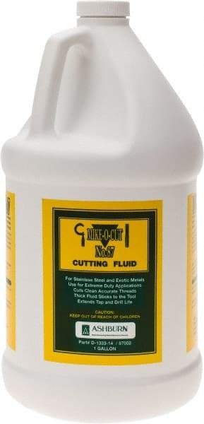 Made in USA - 1 Gal Bottle Cutting & Tapping Fluid - Liquid - Makers Industrial Supply