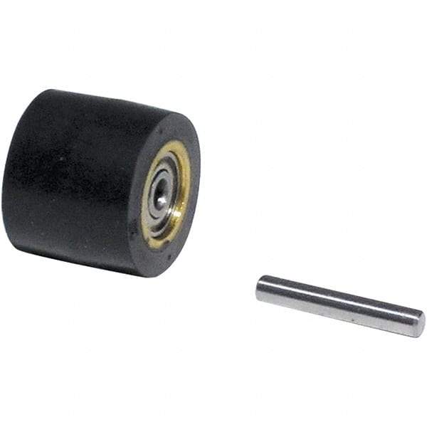 Dynabrade - Contact Wheel Assembly - Crown Face Rubber - Makers Industrial Supply