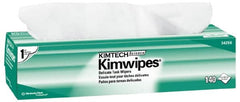 Kimtech - Dry Clean Room/Lab/Critical Task Wipes - Pop-Up, 16-5/8" x 14-3/4" Sheet Size, White - Makers Industrial Supply