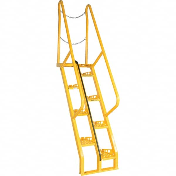 Vestil - 102-7/16" High 350 Lb Capacity 8 Step Alternating Tread Stair - Makers Industrial Supply