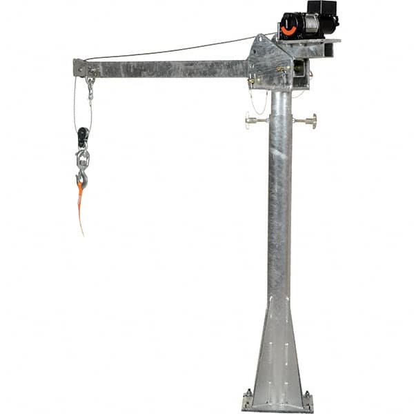 Vestil - 2,000 Lb Load Capacity, Jib Crane - Makers Industrial Supply