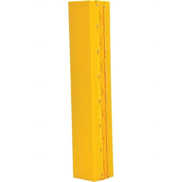 Vestil - 6" High, Column Protector - Fits 6" Columns, Yellow - Makers Industrial Supply