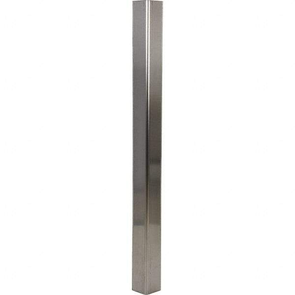 Vestil - 3-1/2" Long, Steel Corner Guard - Silver - Makers Industrial Supply