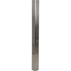 Vestil - 3-1/2" Long, Steel Corner Guard - Silver - Makers Industrial Supply