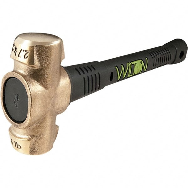 Wilton - Non-Sparking Hammers Tool Type: Brass Hammer Head Material: Brass - Makers Industrial Supply