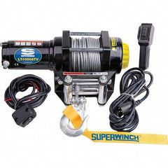 Superwinch - Automotive Winches Type: DC Electric Winch Pull Capacity (Lb.): 4,000 (Pounds) - Makers Industrial Supply