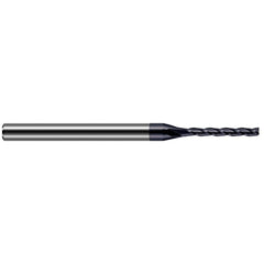 Harvey Tool - 0.1", 3/4" LOC, 1/8" Shank Diam, 2-1/2" OAL, 3 Flute Solid Carbide Square End Mill - Exact Industrial Supply