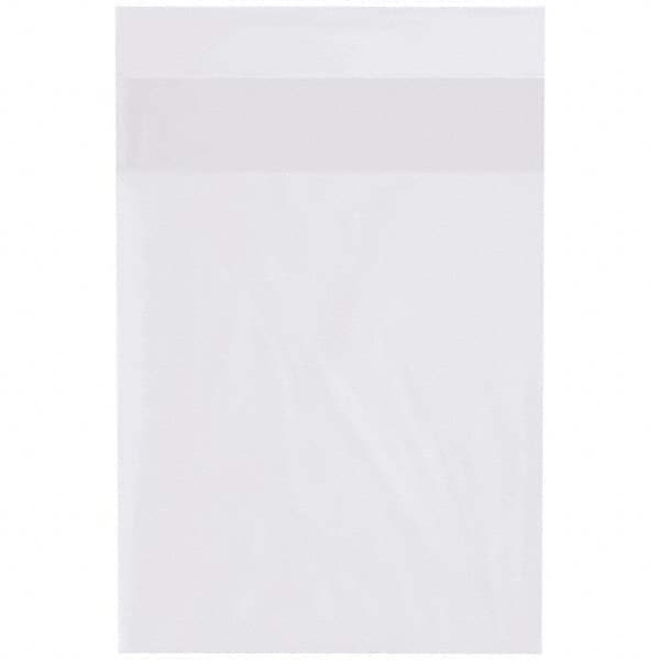 Value Collection - Pack of (1000), 12 x 14" 2 mil Flap Lock Poly Bags - Makers Industrial Supply