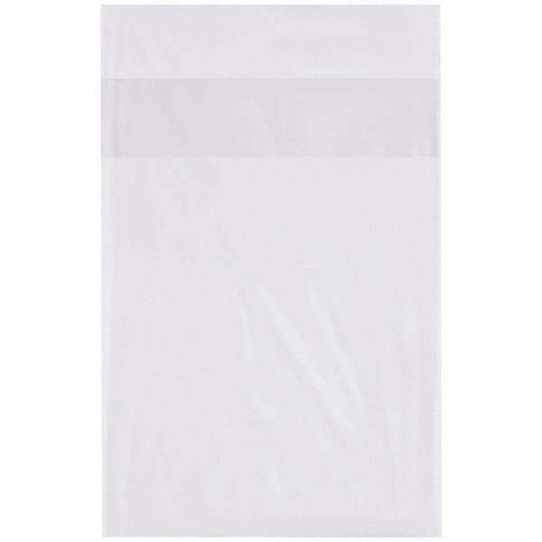 Value Collection - Pack of (1000), 10 x 15" 2 mil Flap Lock Poly Bags - Makers Industrial Supply