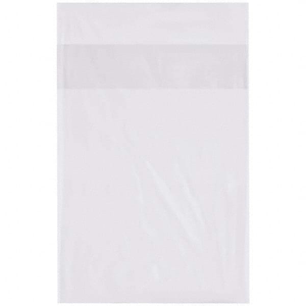 Value Collection - Pack of (1000), 9 x 12" 2 mil Flap Lock Poly Bags - Makers Industrial Supply