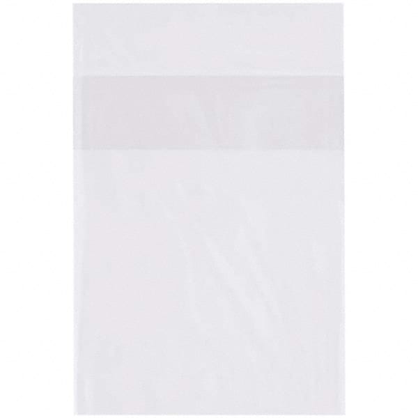 Value Collection - Pack of (2000), 5 x 7" 1 mil Flap Lock Poly Bags - Makers Industrial Supply